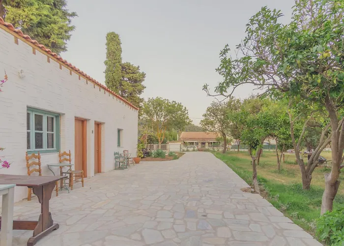 Villa Private Greek Island Estate With Vineyard, Exclusive Grounds & Hosted Experiences Skiathos